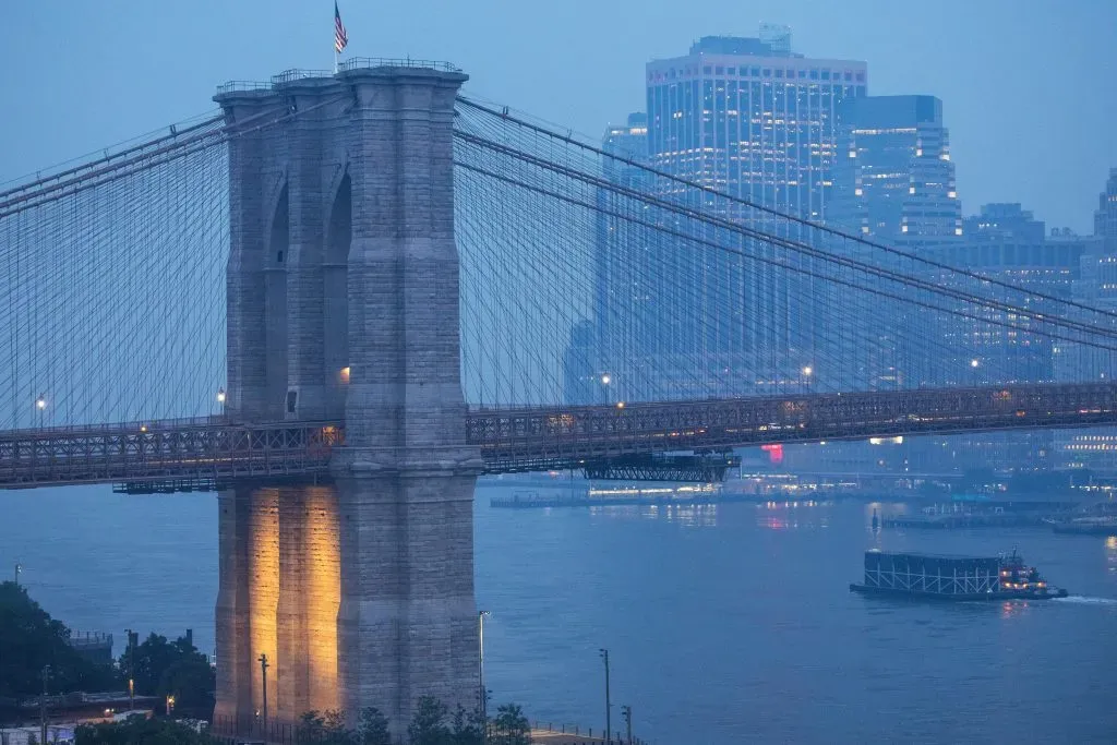 El Puente de Brooklyn sigue siendo una de las obras arquitectónicas más importantes del mundo en la actualidad. Imagen: Getty Images.