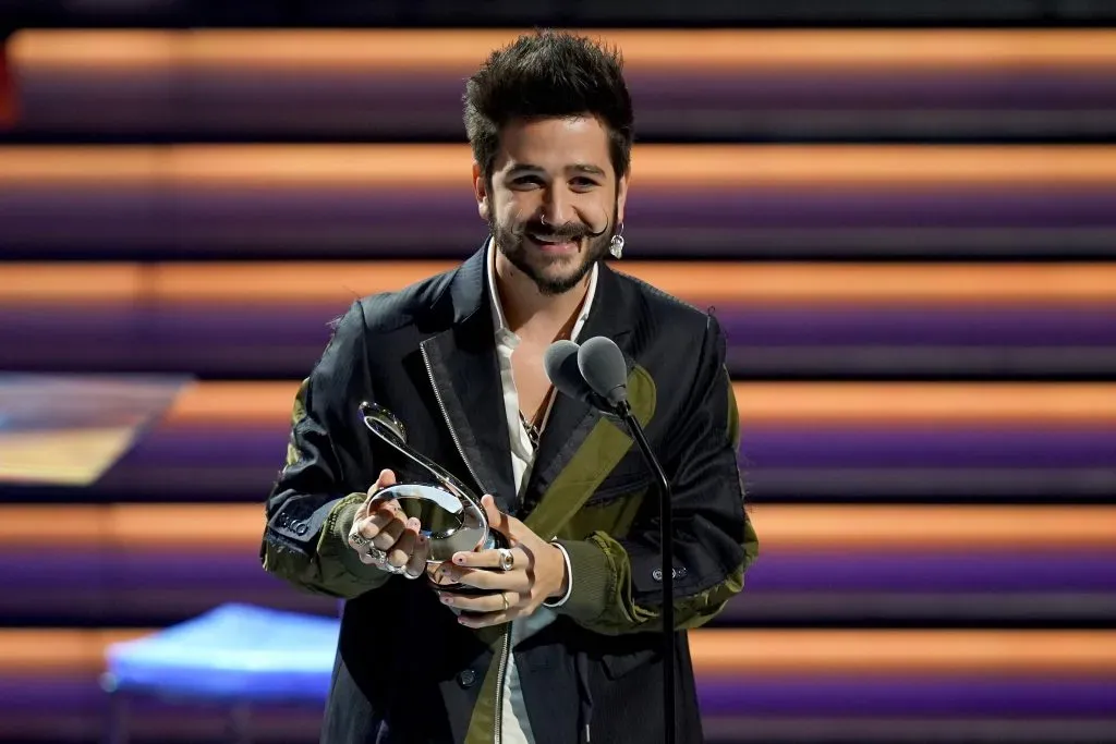 Camilo ya ha ganado antes en los Premios Lo Nuestro, y este 2024 podría repetir su victoria. Imagen: Getty Images.