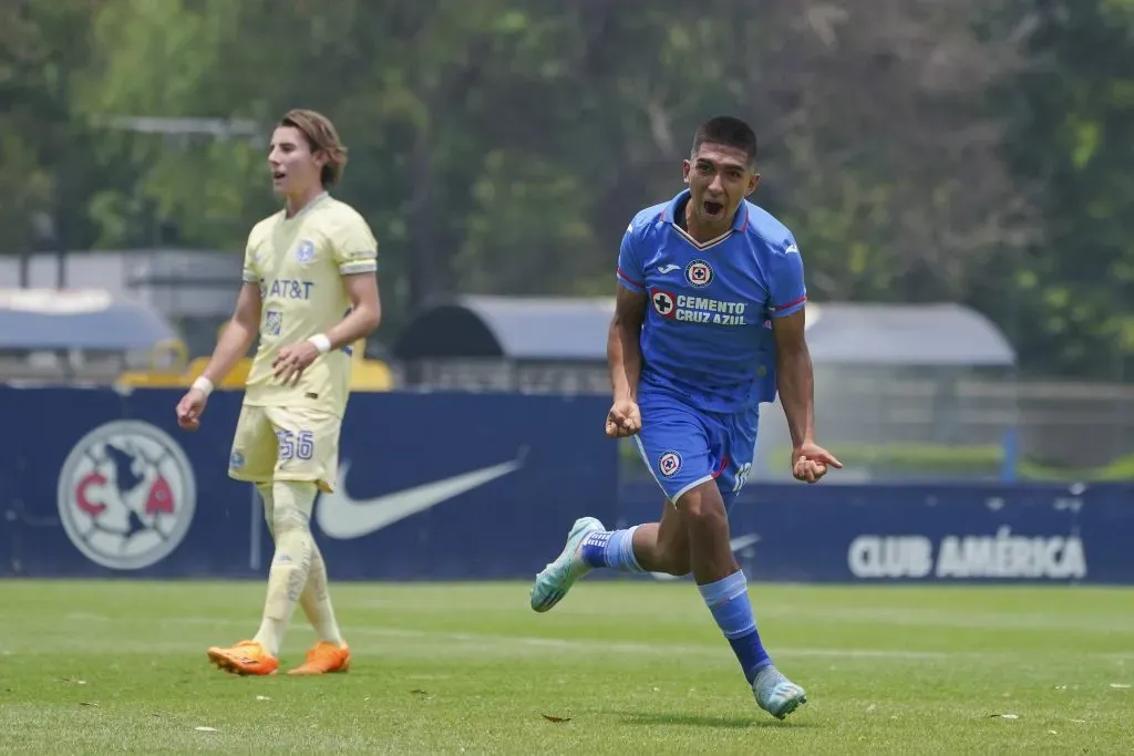 Axel Romero firmó el gol para Cruz Azul. (Foto: Imago7)