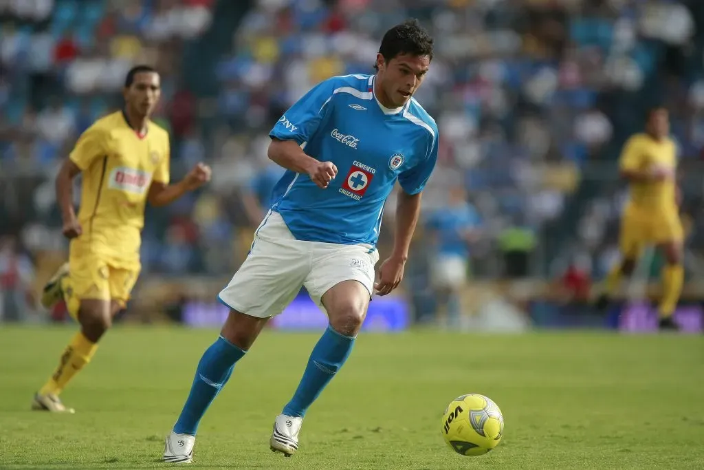 Luis Ángel Landín en su paso por Cruz Azul (Jam Media)
