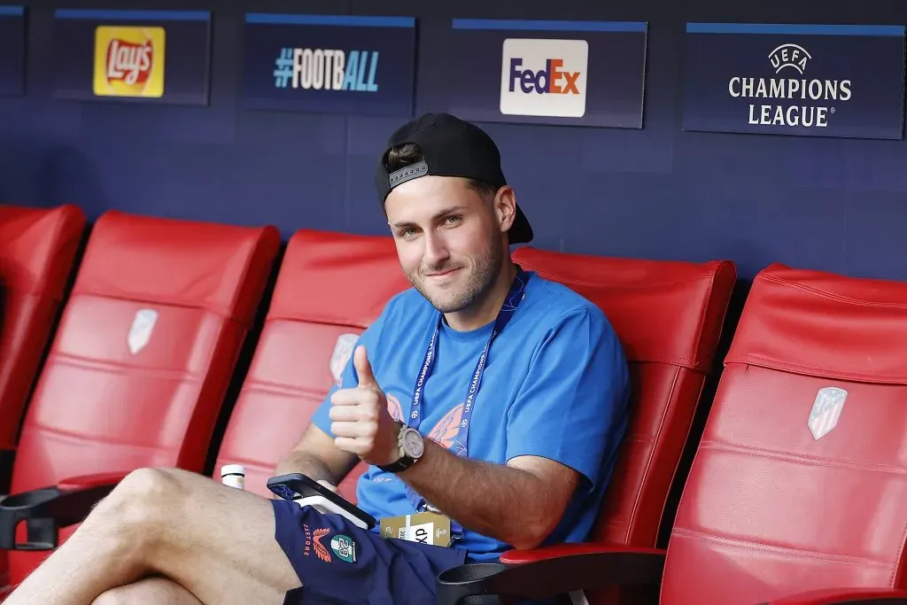 Santi estuvo presente en el Estadio Cívitas Metropolitano. (Foto: Imago)