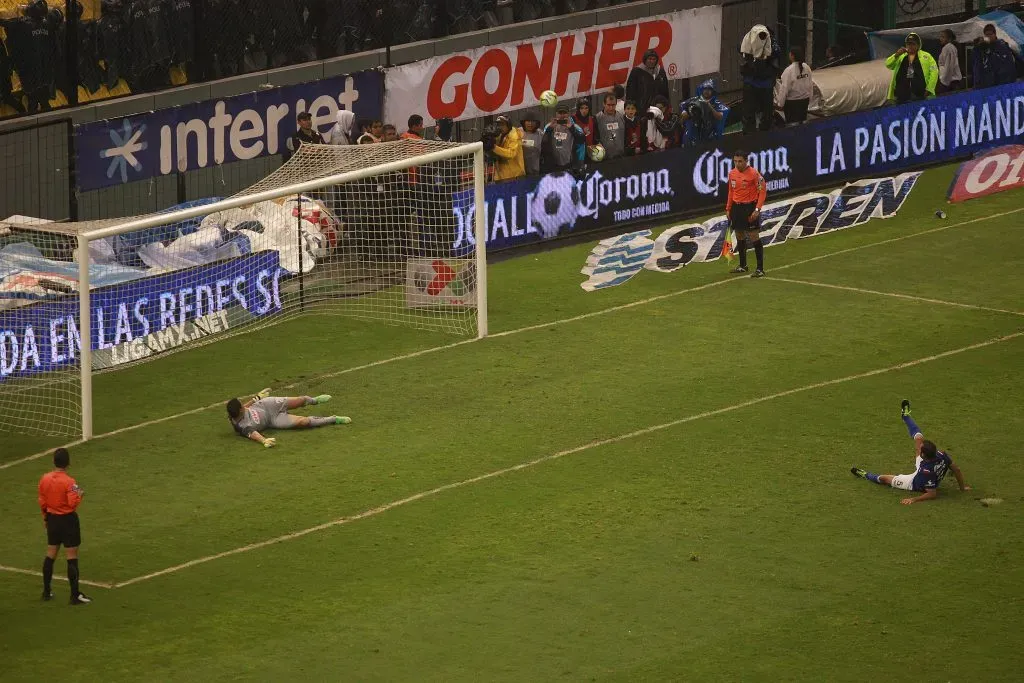 Alejandro Castro falló su penal en la Final de Cruz Azul contra América. (Foto: JamMedia)