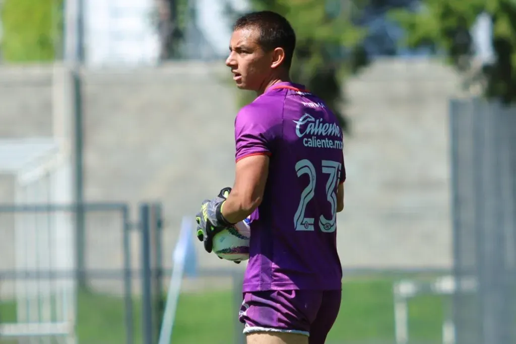 Bruno Salgado, portero del equipo Sub-18 de Cruz Azul (Foto: Imago7)