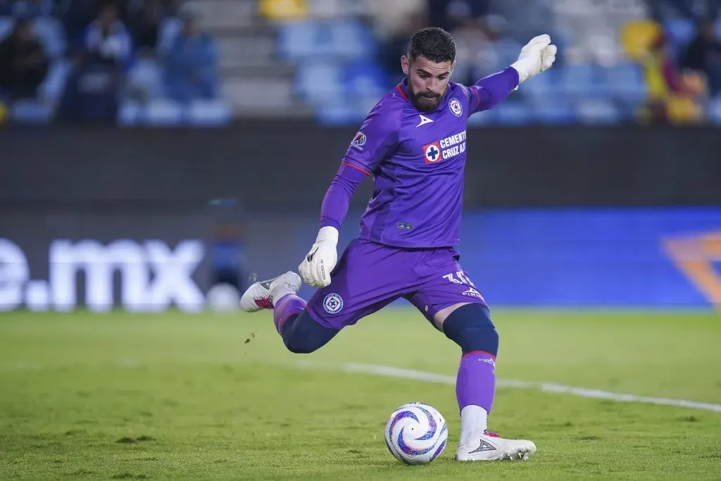 Andrés Gudiño, portero de Cruz Azul. (Foto: Imago7)