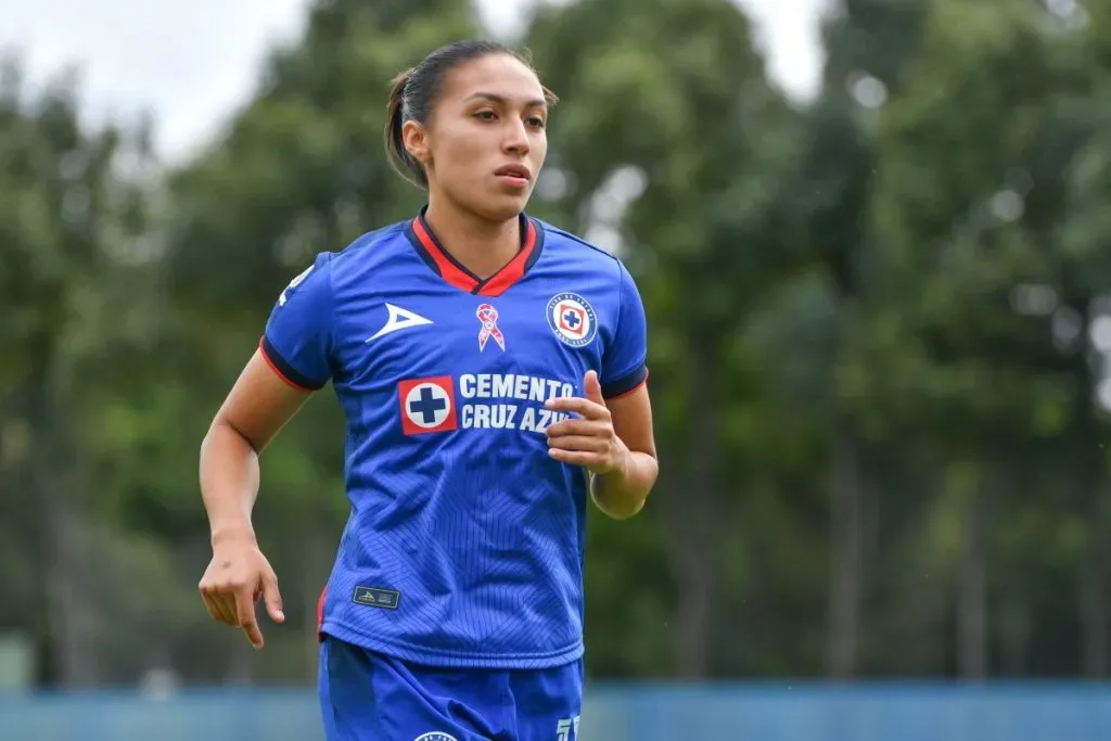 Daniela Monroy, histórica jugadora de Cruz Azul. (Foto: Imago7)