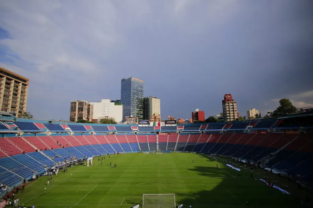 Así lució elEstadio Azulgrana en el último partido de Atlante. (Foto: JamMedia)