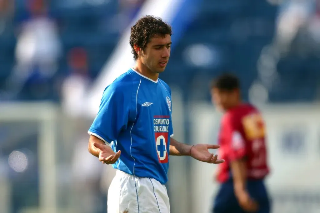 Mariano Messera en Cruz Azul durante el Clausura 2002 (Jam Media)