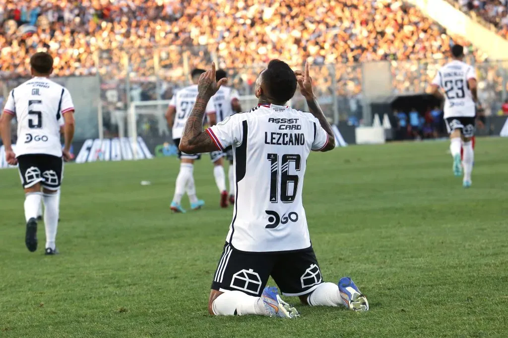Dario Lezcano en Colo Colo. Crédito: Photosport