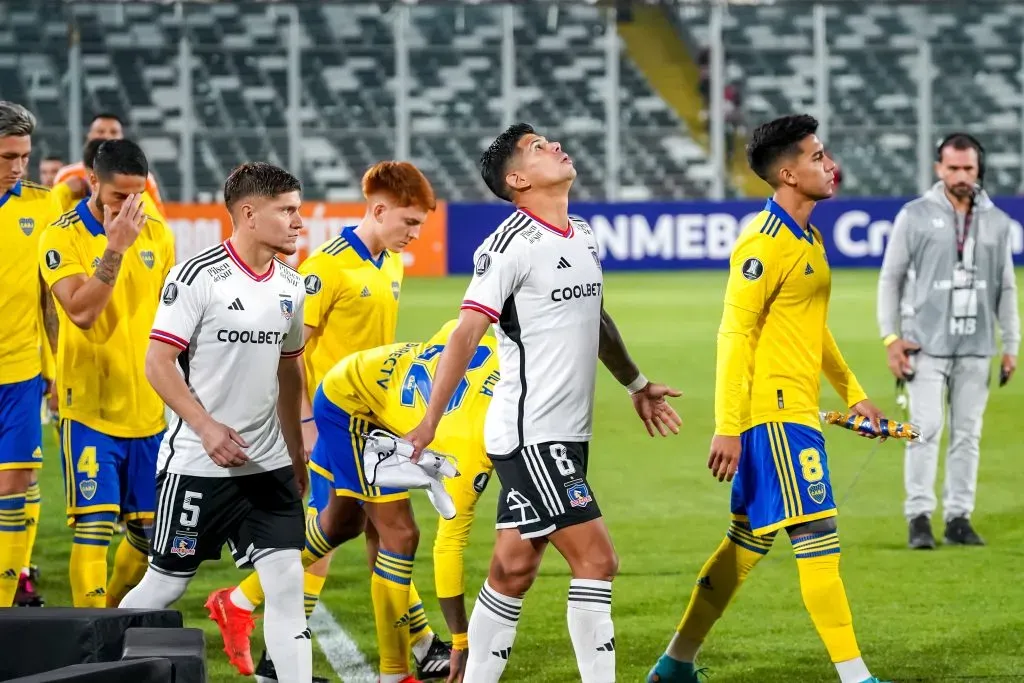 Colo Colo pierde por dos a cero con Boca Juniors en la Copa Libertadores. (Foto: Guillermo Salazar)