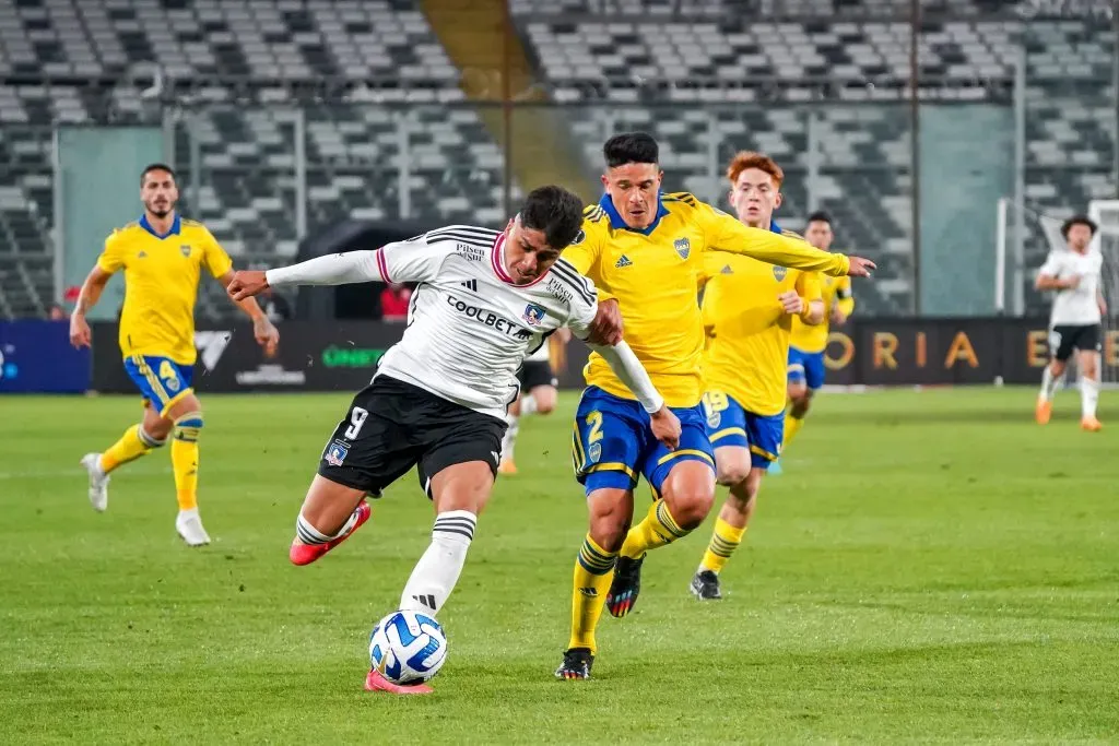 Colo Colo pierde por dos a cero con Boca Juniors en la Copa Libertadores. (Foto: Guillermo Salazar)