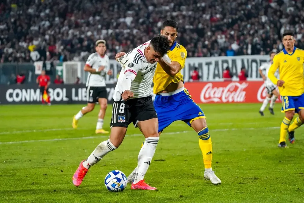 Colo Colo pierde por dos a cero con Boca Juniors en la Copa Libertadores. (Foto: Guillermo Salazar)