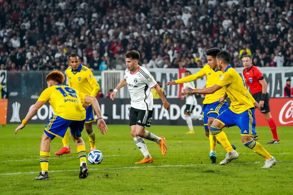 Colo Colo pierde por dos a cero con Boca Juniors en la Copa Libertadores. (Foto: Guillermo Salazar)