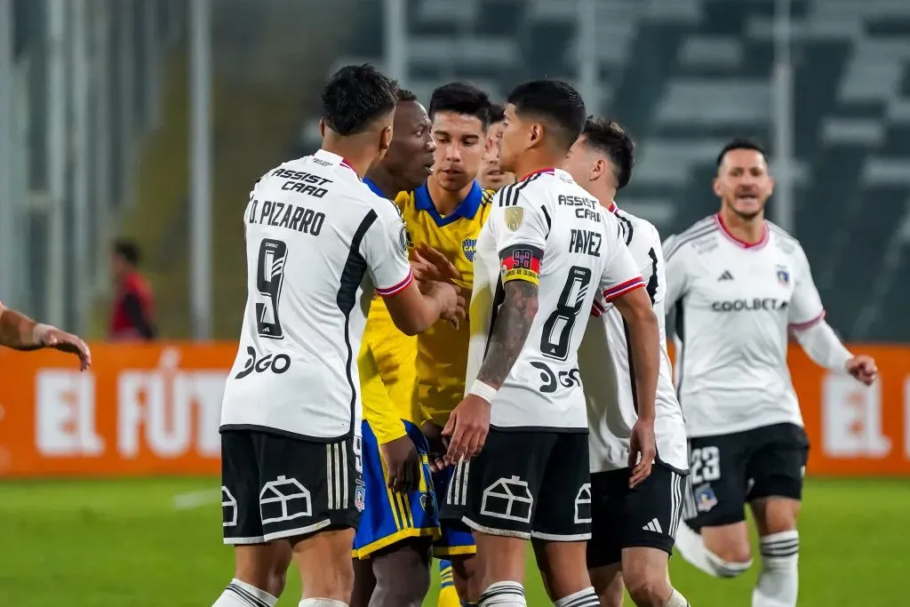 Colo Colo pierde por dos a cero con Boca Juniors en la Copa Libertadores. (Foto: Guillermo Salazar)