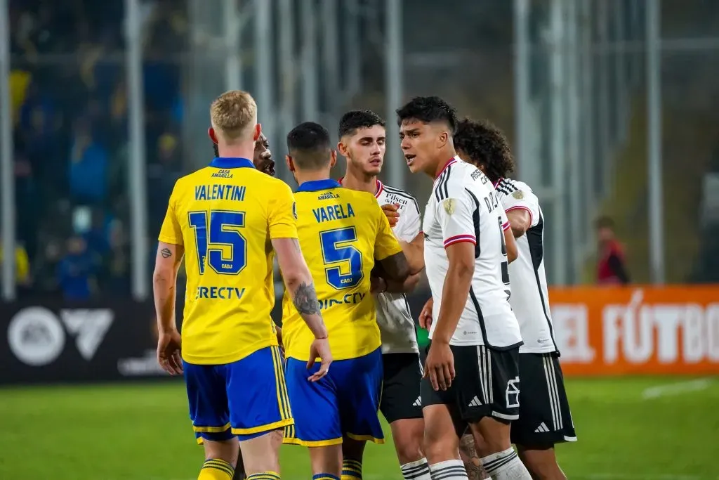 Colo Colo pierde por dos a cero con Boca Juniors en la Copa Libertadores. (Foto: Guillermo Salazar)