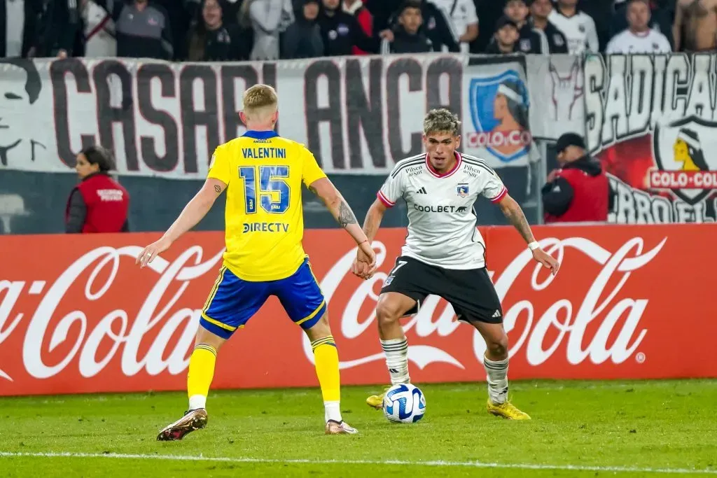 Colo Colo pierde por dos a cero con Boca Juniors en la Copa Libertadores. (Foto: Guillermo Salazar)