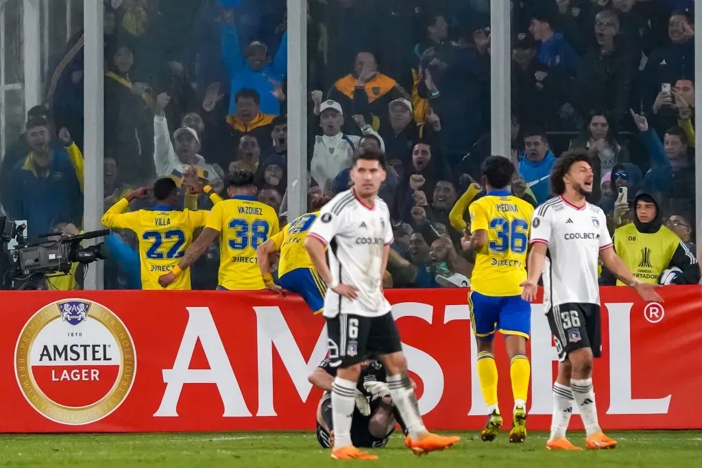 Colo Colo pierde por dos a cero con Boca Juniors en la Copa Libertadores. (Foto: Guillermo Salazar)