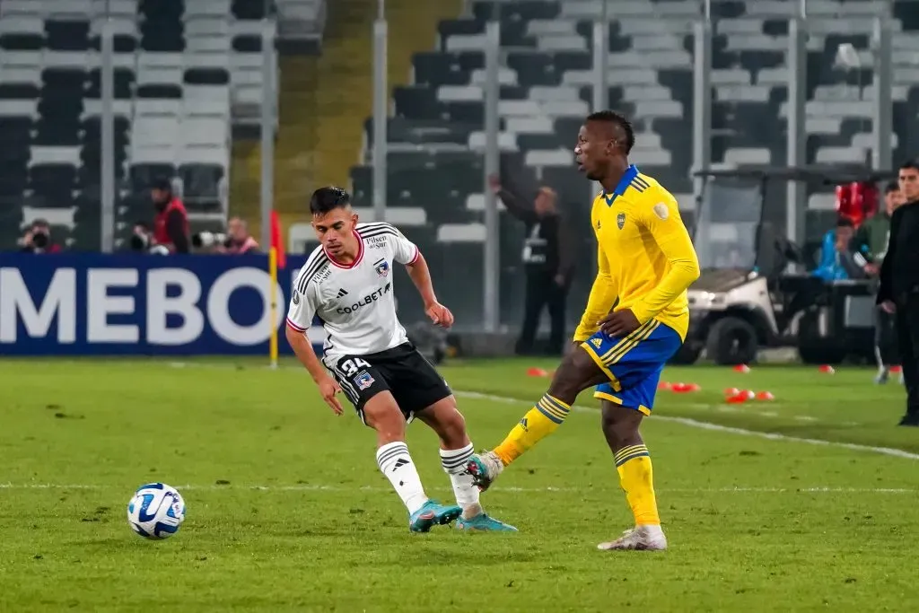 Colo Colo pierde por dos a cero con Boca Juniors en la Copa Libertadores. (Foto: Guillermo Salazar)