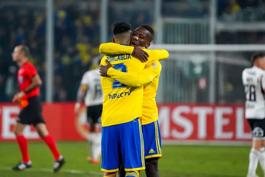 Colo Colo pierde por dos a cero con Boca Juniors en la Copa Libertadores. (Foto: Guillermo Salazar)