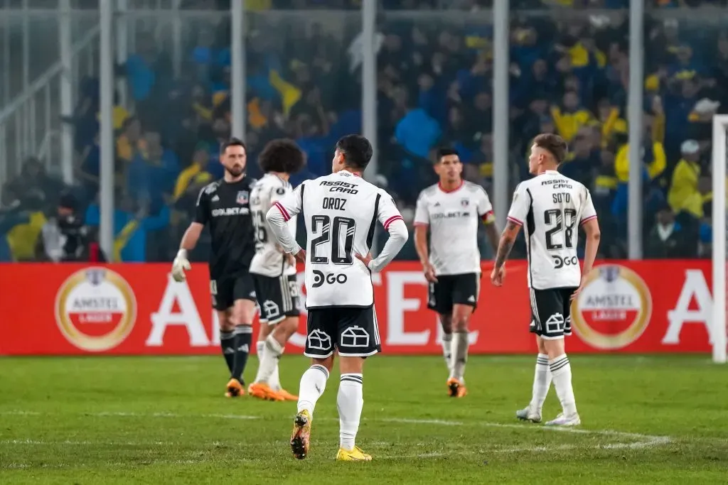 Colo Colo pierde por dos a cero con Boca Juniors en la Copa Libertadores. (Foto: Guillermo Salazar)