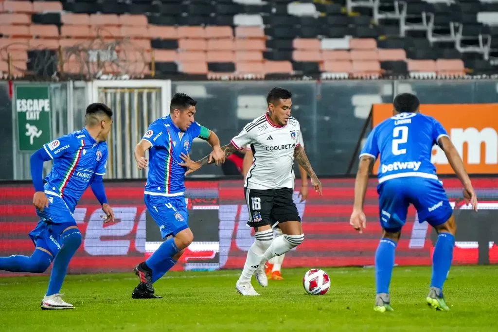 Colo Colo derrota al Audax Italiano en el Campeonato Nacional. (Foto: Guillermo Salazar)