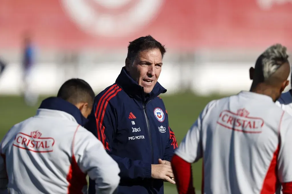 Eduardo Berizzo en la Roja de Todos. Crédito: ANFP