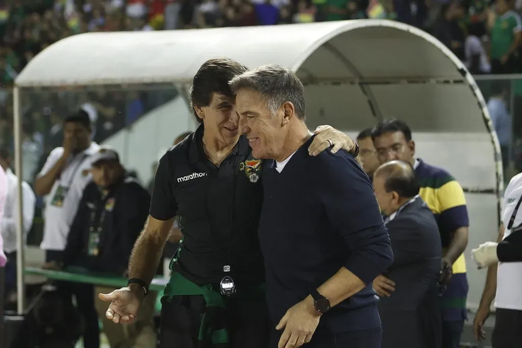 Eduardo Berizzo en el Bolivia vs Chile. Crédito: la Roja.