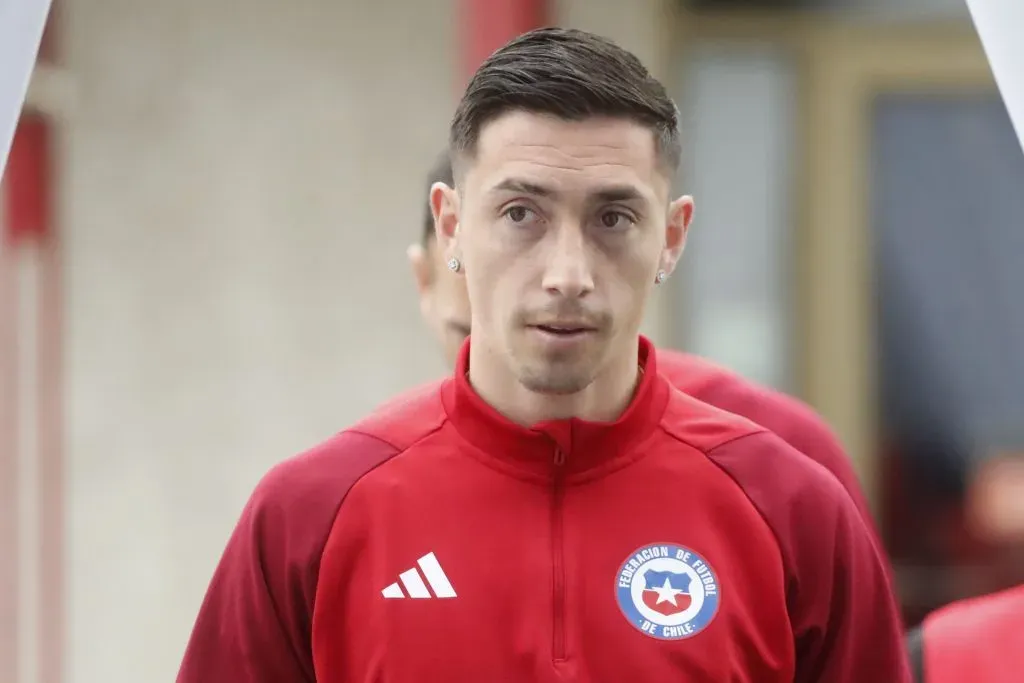 Rodrigo Echeverría en la selección chilena.