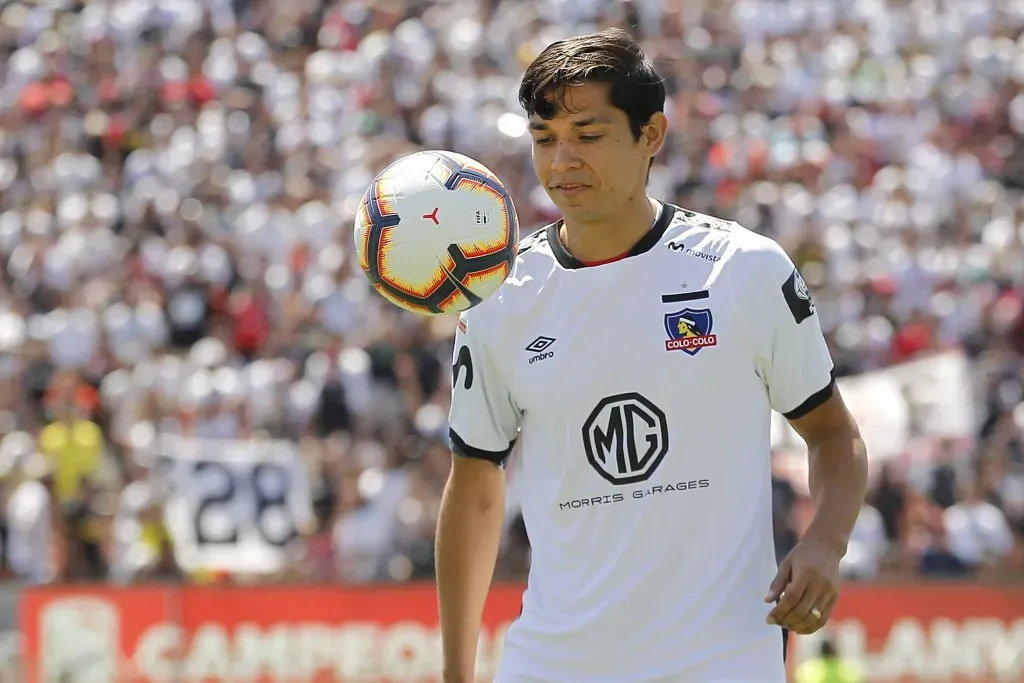 Matías Fernández en Colo Colo. Crédito: Aton Chile