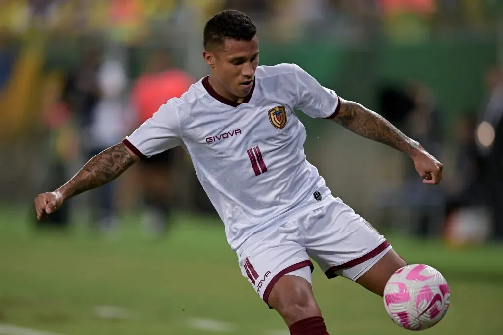 Darwin Machís en el último partido de la Selección de Venezuela. (Foto: Getty Images)