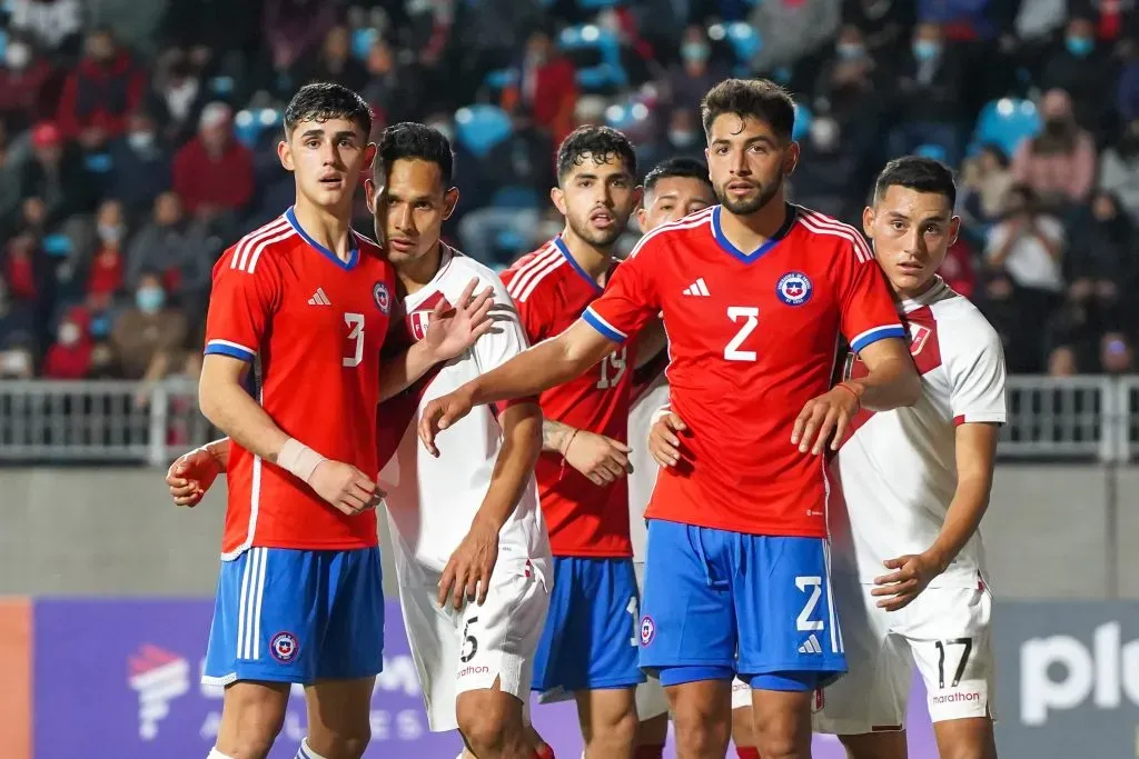 Bruno Gutiérrez y Jeyson Rojas en la selección.