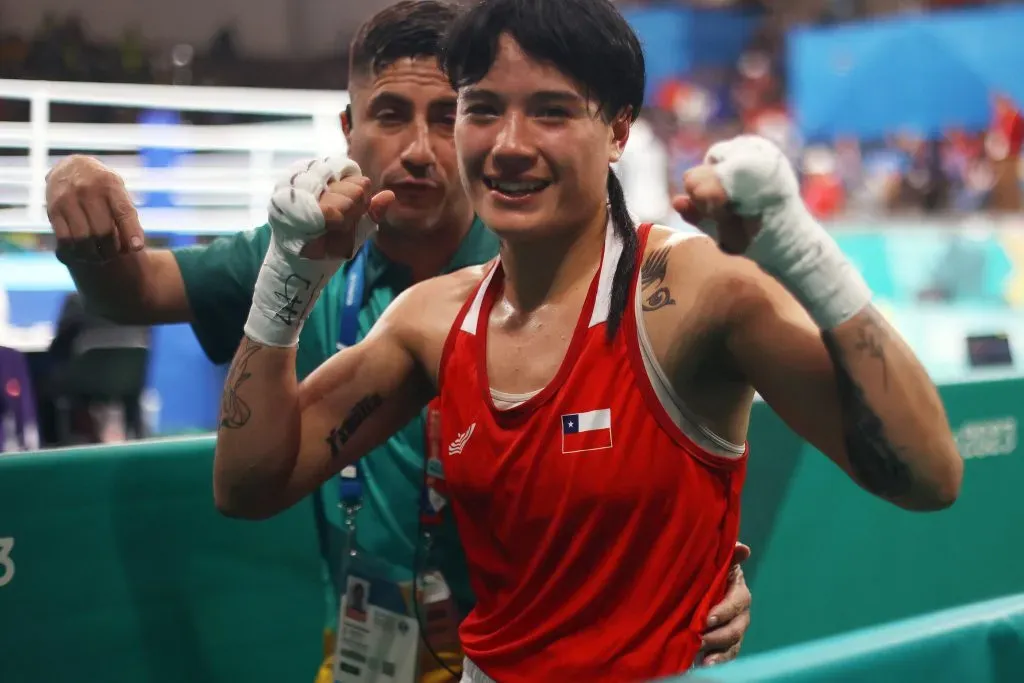 Denisse Bravo, medallista de bronce en Santiago 2023 | Foto: Christian Zapata/Santiago 2023 vía Photosport