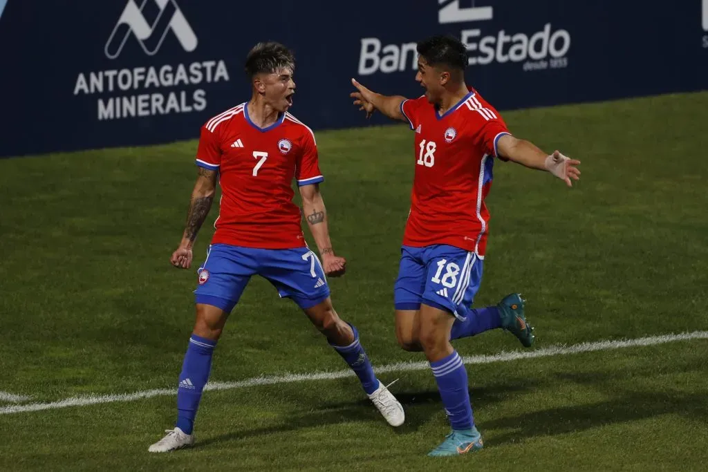 Damián Pizarro fue clave en la victoria de Chile ante México. Fuente: Photosport.