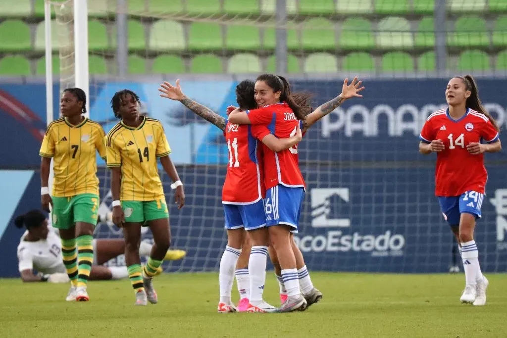 La Roja Femenina ya piensa en lo que será su compromiso por semifinales | Foto: Marcelo Hernández/Santiago 2023 vía Photosport.