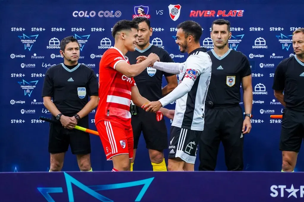 Colo Colo y River Plate se enfrentaron en noviembre del 2022. (Foto: Guillermo Salazar/DaleAlbo)