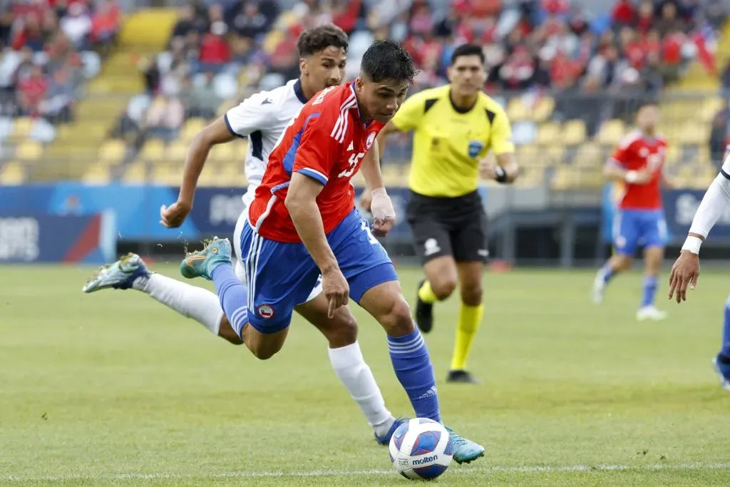 Damián Pizarro en en la selección chilena. Crédito: Photosport.