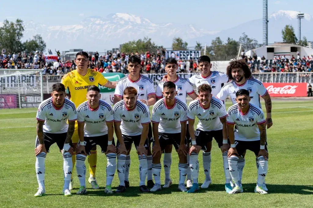 Formación de Colo Colo vs Palestino. (Foto: Guillermo Salazar/DaleAlbo)