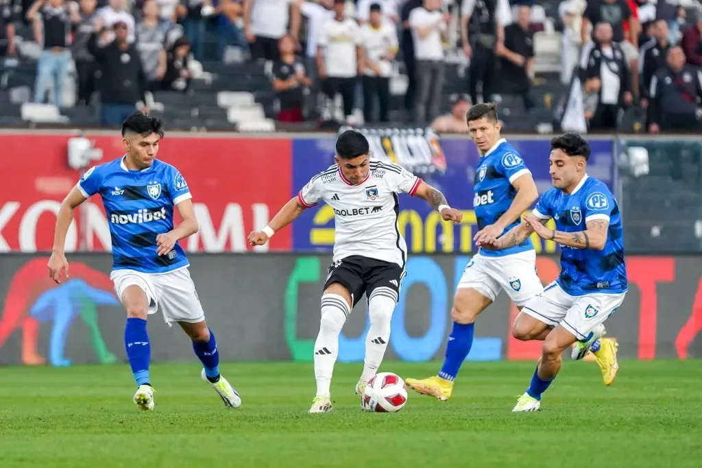 Jordhy Thompson enfrentando a Huachipato en el Estadio Monumental. (Foto: Guillermo Salazar/DaleAlbo)