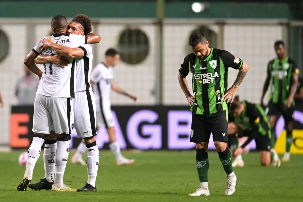 América Mineiro perdiendo con Botafogo en el Brasileira. (Foto: Getty Images)