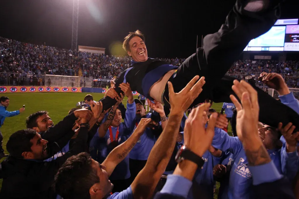 Eduardo Berizzo es idolatrado en O’Higgins. | Imagen: Photosport.