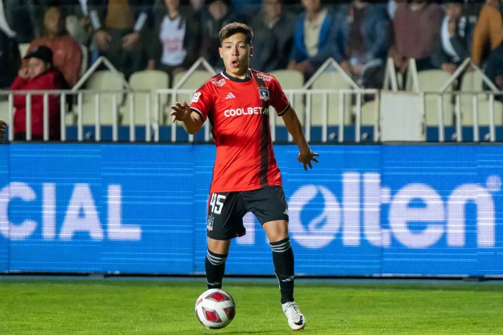 Leandro Hernández convirtió su primer gol en Colo Colo. | Imagen: Guille Salazar/DaleAlbo.