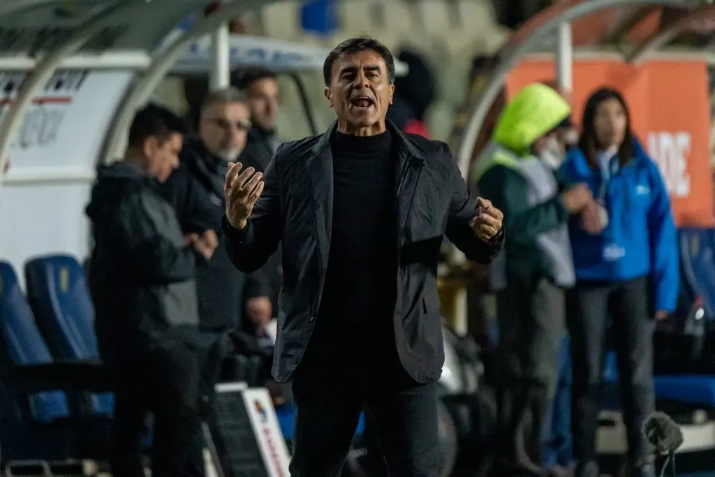 Gustavo Quinteros en el partido amistoso con River Plate. (Foto: Guillermo Salazar/DaleAlbo)