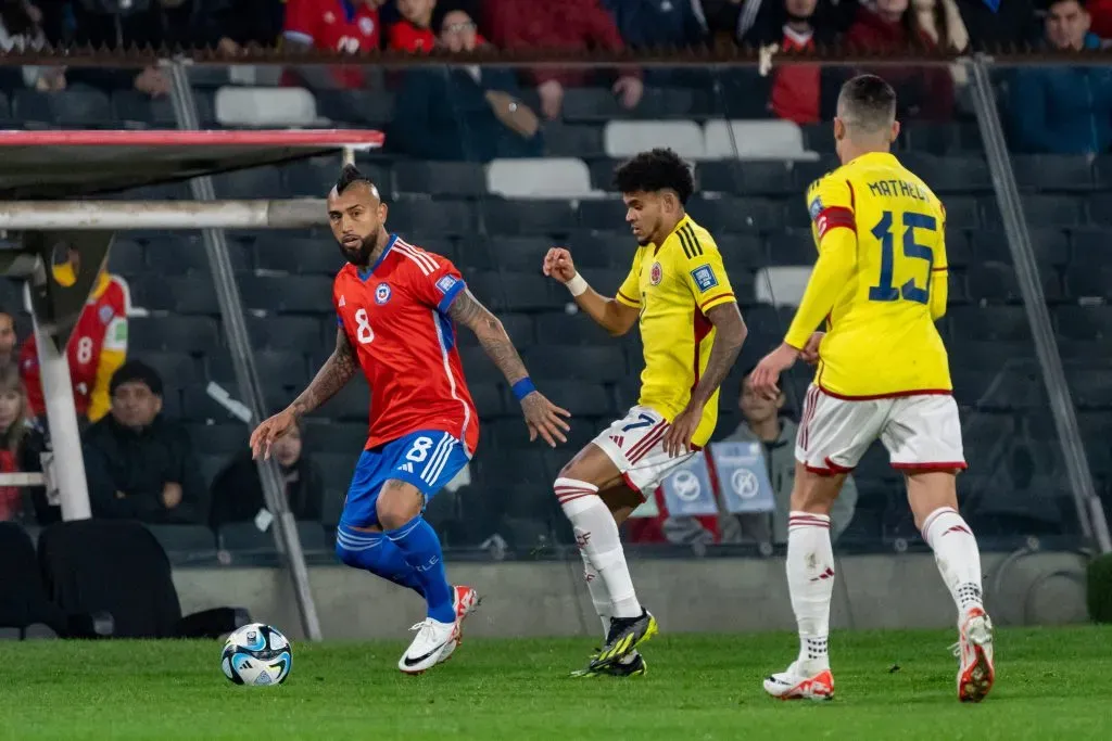 Arturo Vidal en su último partido con la Selección Chilena. (Foto: Guillermo Salazar/DaleAlbo)