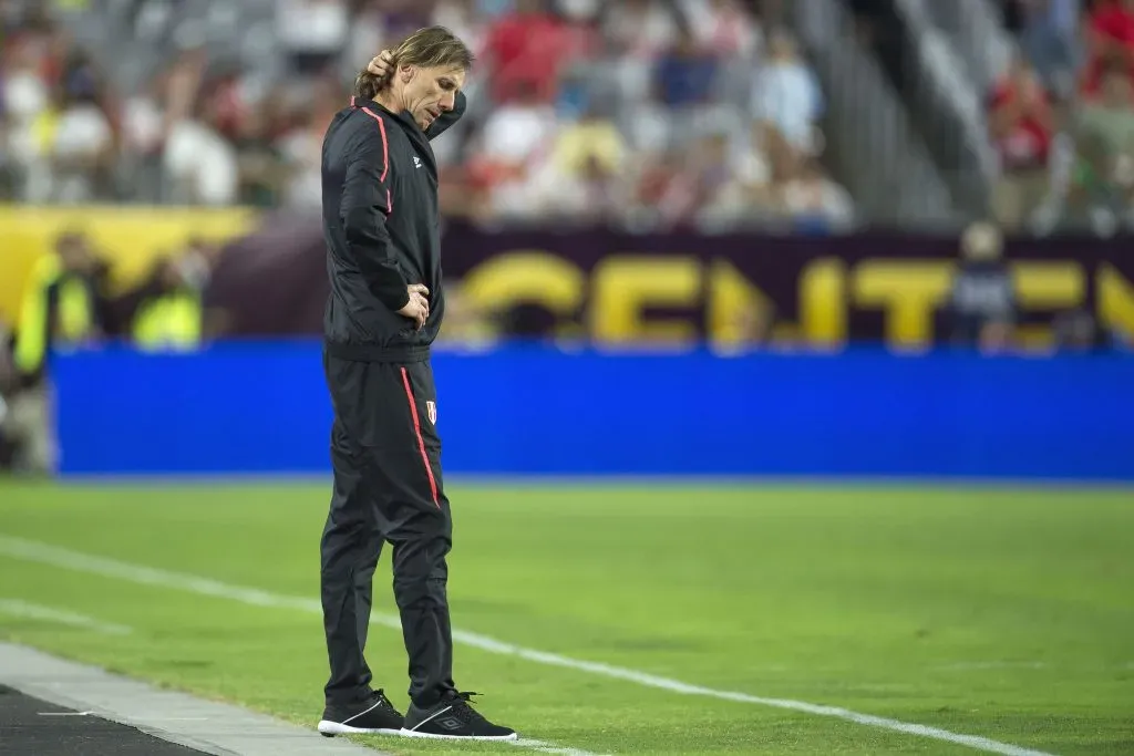 Ricardo Gareca realizó un gran trabajo al mando de Perú. | Imagen: Photosport.