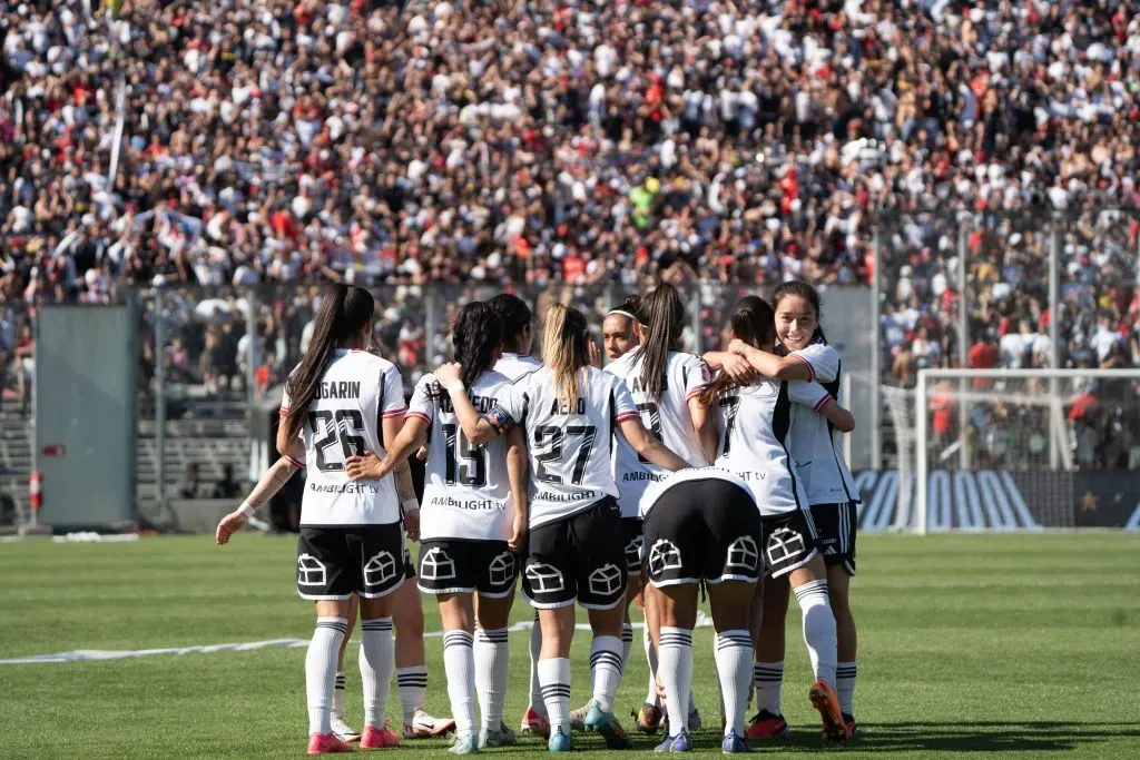 Colo Colo Femenino previo a la gran final.