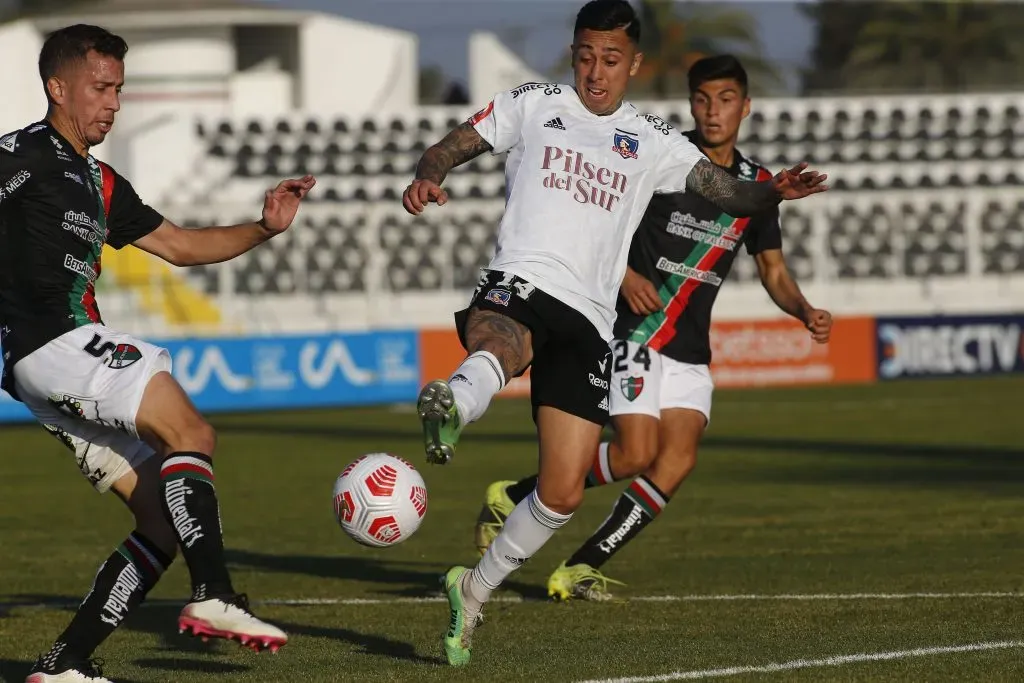 Martín Rodríguez en Colo Colo. Crédito: Photosport