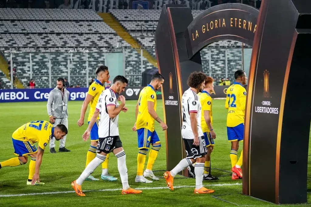 Colo Colo enfrentándose a Boca Juniors en la Copa Libertadores 2023. (Foto: Guillermo Salazar/DaleAlbo)