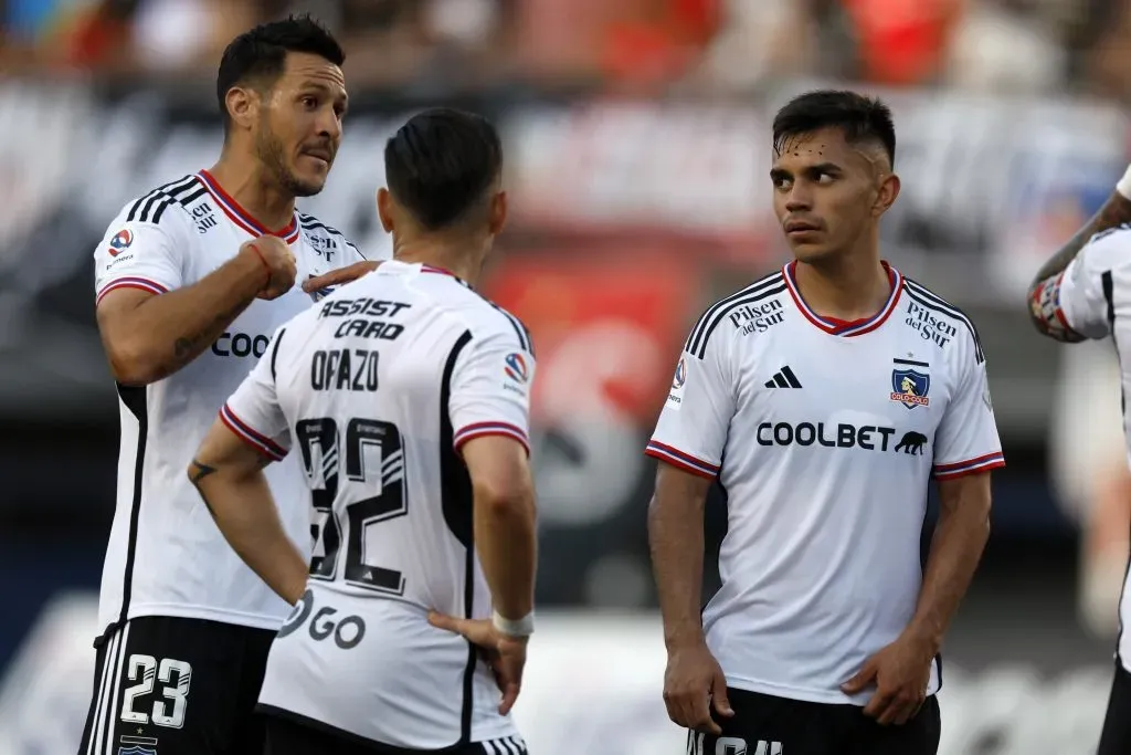 Ramiro González en el partido vs Audax Italiano. (Foto: Photosport)