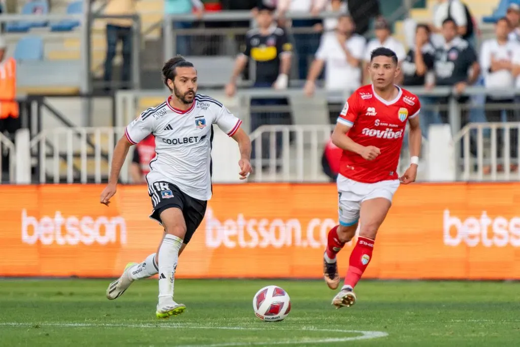 Agustín Bouzat en el partido frente a Magallanes en Rancagua. (Foto: Guillermo Salazar/DaleAlbo)