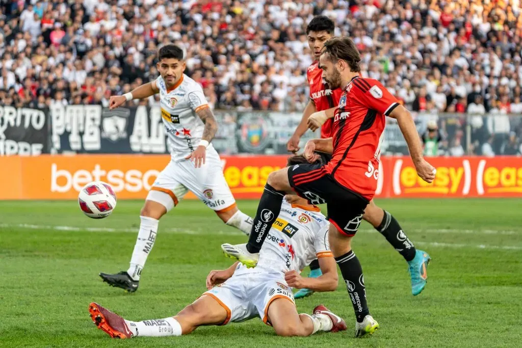 Agustín Bouzat en el partido vs Cobreloa por Copa Chile. (Foto: Guillermo Salazar/DaleAlbo)