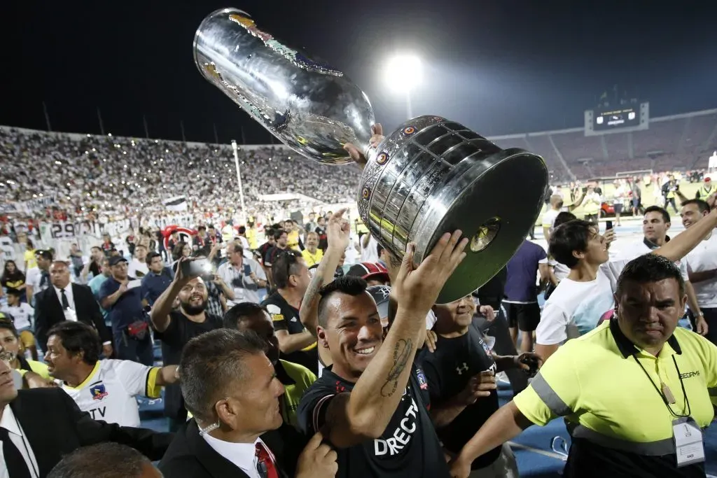 Colo Colo y su celebración de Copa Chile. Crédito: Photosport